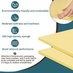 Frienda 2 Pack 1" x 18" x 18" Upholstery High Density Foam Cushion Replacement - Image 3