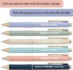 Taja Gel Pens, 0.5mm Fine Point Smooth Writing Pens - Image 2