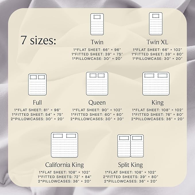 LuxClub 4 PC Sheet Set Bed Sheets Deep Pockets 16" Eco Friendly Wrinkle Free - Image 4