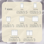 LuxClub 4 PC Sheet Set Bed Sheets Deep Pockets 18" Eco Friendly Wrinkle Free - Image 4