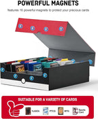 ZLCA Card Storage Box Holds 3200+, Deck Storage Case - Image 4