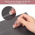 6 Pack Glue Tape, Double Sided Scrapbook Tape Roll - Image 4