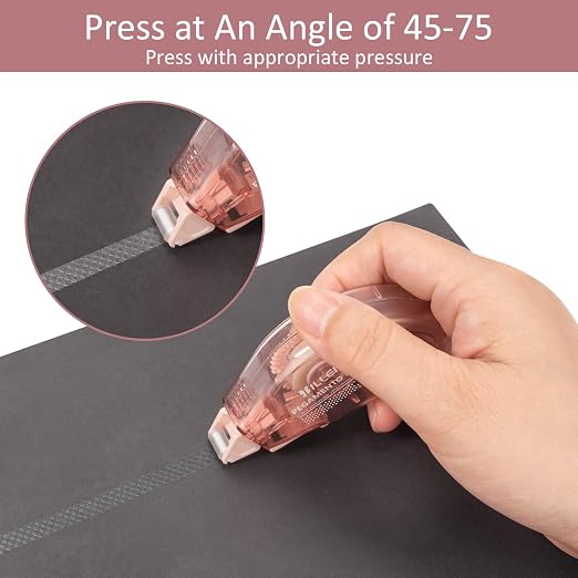6 Pack Glue Tape, Double Sided Scrapbook Tape Roll - Image 4