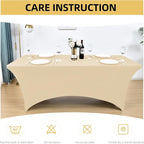 2-Pack 6ft Spandex Table Covers - Image 6