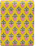 E-Tailor® Hand-Block Printed Pre-Cut Floral Cotton Fabric by E-Tailor