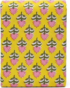 E-Tailor® Hand-Block Printed Pre-Cut Floral Cotton Fabric by E-Tailor