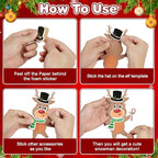 Fennoral 12 Pack Reindeer Crafts - Image 3
