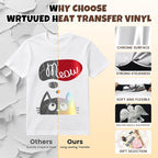 Silver Metallic Foil HTV Heat Transfer Vinyl Roll - Image 6