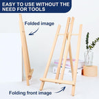 ESRICH 15pcs 17 Inch Tabletop Easels, Easel Stand - Image 4