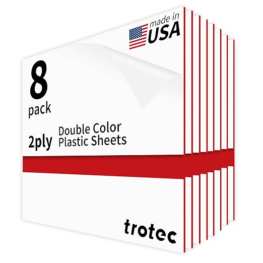 Trotec TroLase | 12"x12"x1/16", Guillotine | Made in USA by TrotecEngravingSupplies