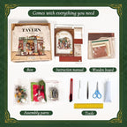 Book Nook, Beer Shop DIY Miniature House Kit - Image 7