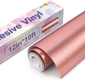 HTVRONT Rose Gold Matte Metallic Permanent Vinyl by HTVRONT