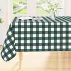 Smiry Rectangle Table Cloth, Waterproof Vinyl Tablecloth by Smiry