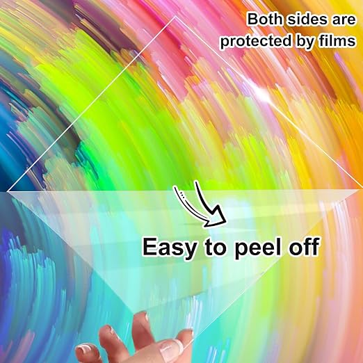 KINLINK 16x20 Plexiglass Sheets 1/24 inch Thick, 1mm Clear PET Plastic Sheet - Image 5