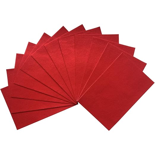 Jtnohx Self Adhesive Felt Sheets, 12 Pieces Felt Fabric - Image 8