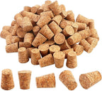 100 Pieces #7 Tapered Cork Plugs, Premium Blank Wine Corks Wine Stoppers by Owevvin