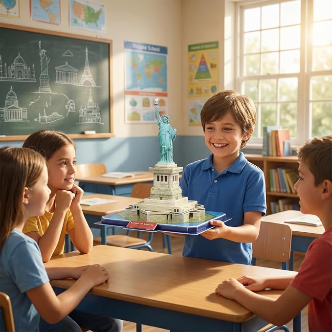 Architecture World Famous of 3D Puzzle.Build Your Own Collection of 17 Global - Image 6