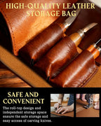 Wood Carving Kit Whittling Kit: Deluxe Wood Carving Tools Knife Set - Image 7