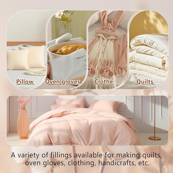 Cotton Quilting Batting, Natural Cotton Quilt Batting - Image 7