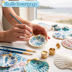 20Pcs 2-3 Inch Scallop Shells for Crafts, Natural White Scallop Shells for - Image 4