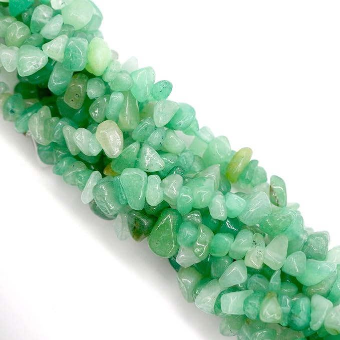 Crystal Chips with Holes for Jewelery Making 5mm-8mm Natural Gemstone Beads by Ouubuuy