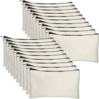 Legigo Blank Canvas Bag Zipper Pouch Makeup Bags Bulk - Image 8