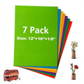 7 Pack Colored Plywood Sheets, Rolling Paint Process by Wowood
