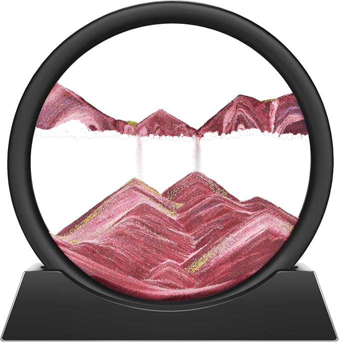 Wai Danie Moving Sand Art Picture Decor, 3D Deep Sea Sandscape Liquid Motion by WaiDanie