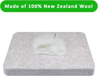 FCENDS Needle Felting Pad, 100% Natural Wool, Thick and Firm Felt Base - Image 2