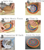 Mosaic Tiles Squares Chocolate Crystal Mosaic Glass Tile - Image 2