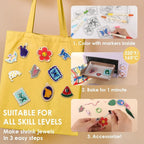 Grabie DIY Shrink Art Craft Kit Jewelry Making Kit - Image 6