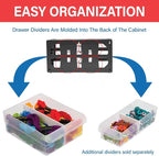 Akro-Mils 26-Drawer Plastic Drawer Storage Cabinet - Image 5