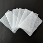 6 Pcs Plastic Embossing Folder Template Love Stars and Flowers Texture A6 Size - Image 2