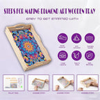 EWJRNSF Mandala 5D Diamond Painting Diamond Art Kits - Image 3