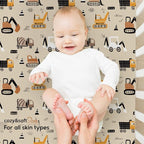 Yoofoss Pack and Play Sheets Fitted, Mini Crib Sheets 2-Pack - Image 4
