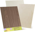 12 Pack Walnut Wood Plywood Sheets, Smooth Surface, Uniform Thickness, No Burrs by lilLittle