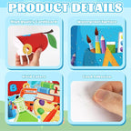 54Pcs Back to School Cutouts, Classroom Theme Bulletin Board Decoration - Image 3