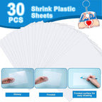 Auihiay 30PCS Shrink Plastic Sheets - Image 4