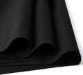 HaoFeijh Black Felt Fabric 36" x 36", 1.4mm Thick Soft Black Felt Fabric Sheet by HaoFeiJH