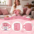 MAMAGIFTREE Funny Crochet Teacup Plushie - Image 4
