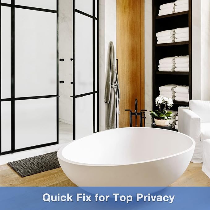 Volcanics Frosted Glass Window Privacy Film - Image 2