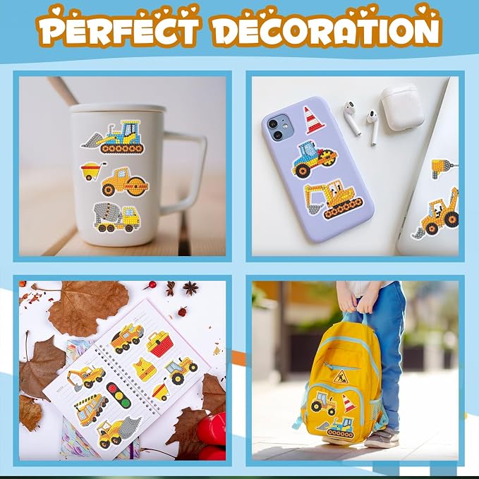 Labeol Diamond Art Kits for Kids Boys and Girls Ages 6-8-10-12 Easy to DIY - Image 4