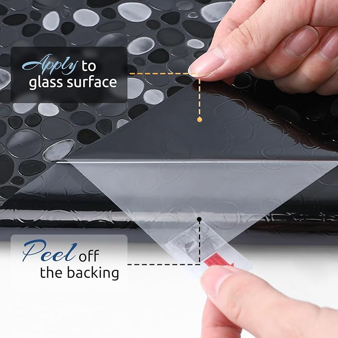 rabbitgoo Total Blackout Window Privacy Film, Sun Light Blocking Privacy Window - Image 6