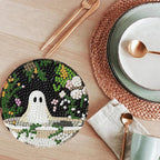 8 Pcs Halloween Diamond Art Coasters Kits - Image 6