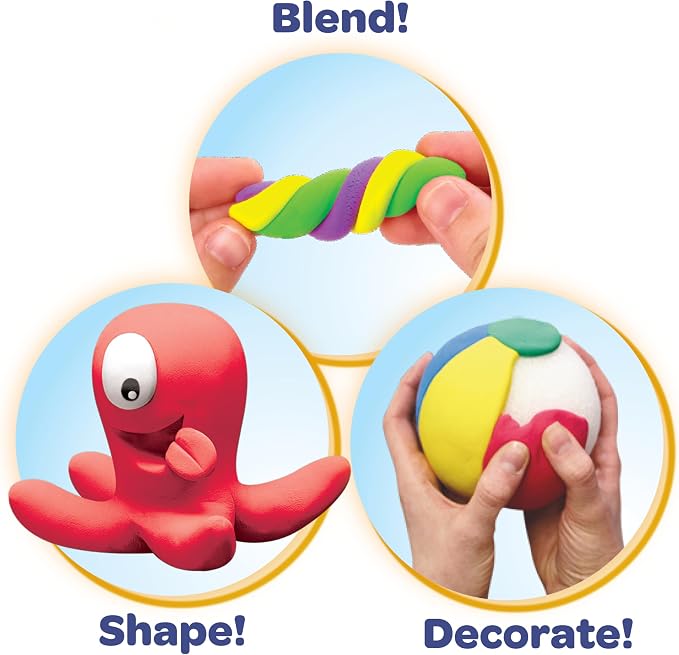 Crayola Model Magic Deluxe Variety Pack, Kids Air Dry Clay, Bulk Modeling Clay - Image 4