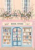 Book Store Cross Stitch Kits, Embroidery Starter Kit by Unknown