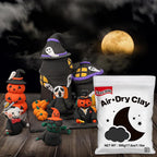 Ifergoo Black Foam Modeling Clay- Moldable Cosplay, Air Dry, Squishy Molding - Image 3