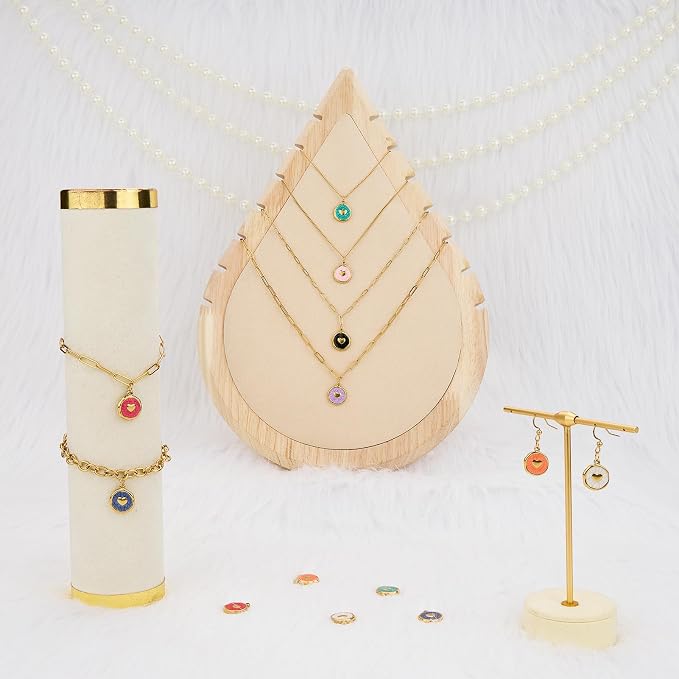 UMAOKANG 8pcs Assorted Colorful Enamel Charm - Image 6