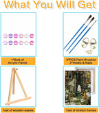 Halloween Framed Paint by Numbers Kits - Image 5