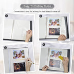 Popotop Large Photo Album Self Adhesive 4x6 5x7 8x10 Scrapbook Album DIY - Image 4